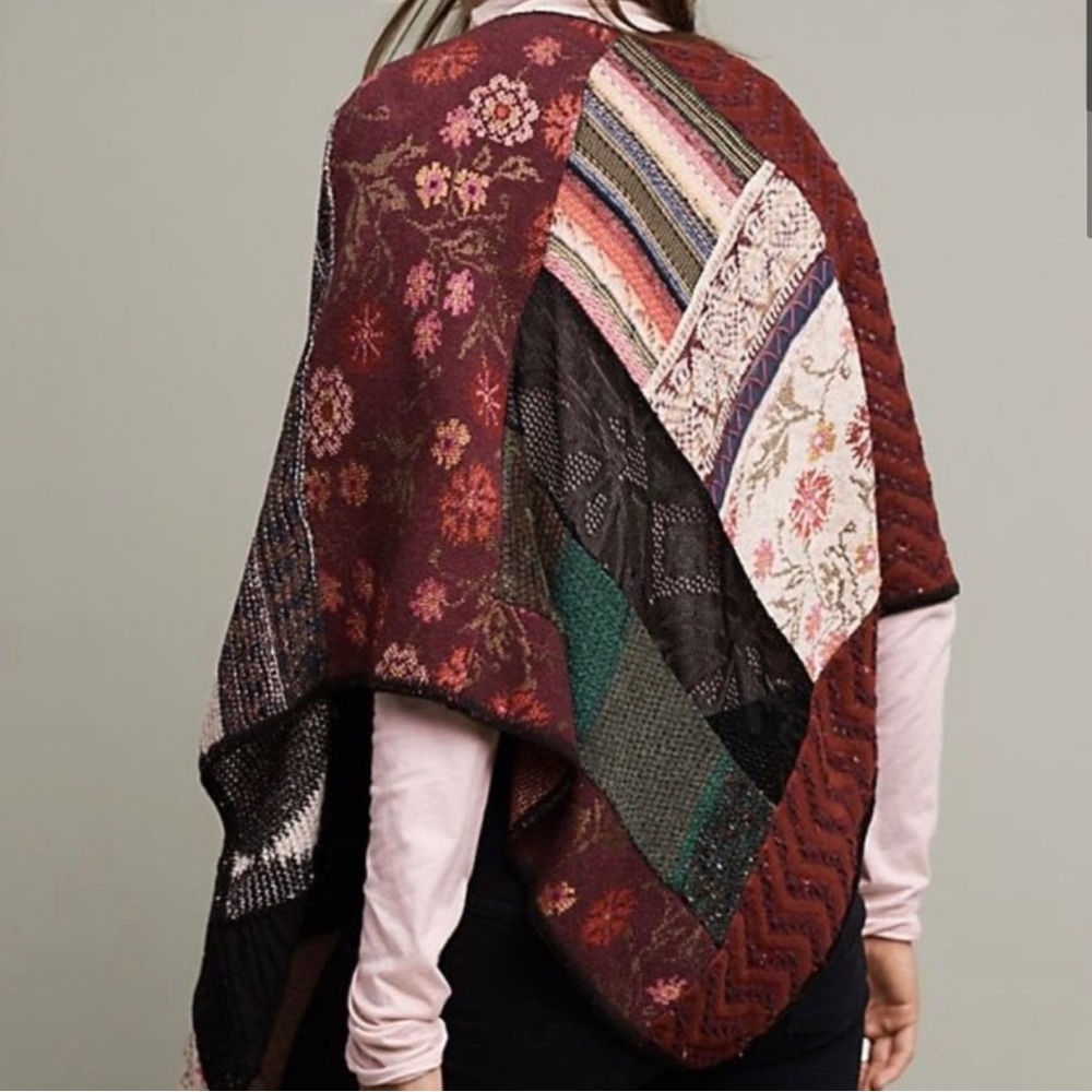Cecilia Prado Patchwork Shawl - image 1